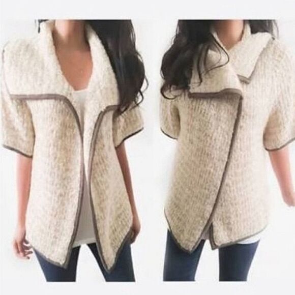 Loft chunky front open cardigan sz m - Picture 1 of 6
